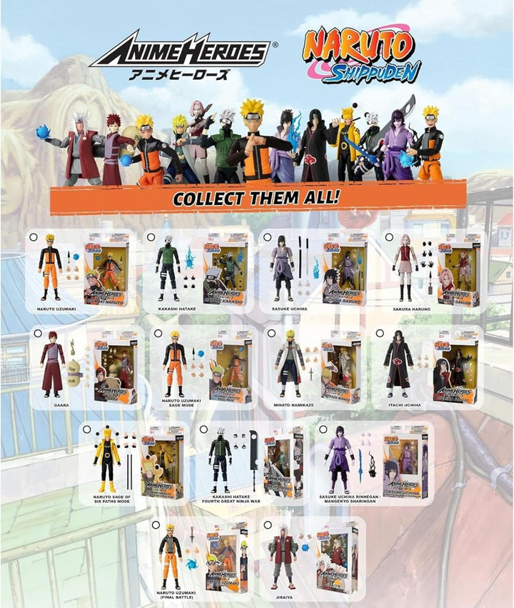 Bandai – Anime Heroes – Naruto Shippuden – Anime Heroes Figur 17 cm – Namikaze Minato – 36905, Minat