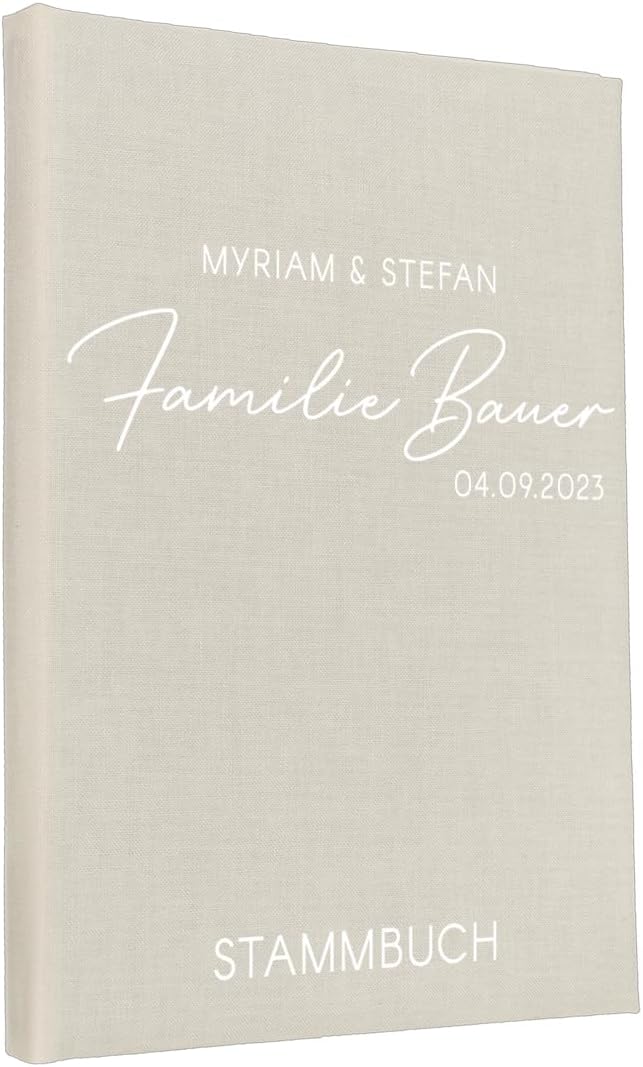Hochzeitideal Stammbuch der Familie &