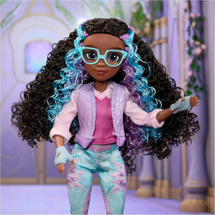 Unicorn Academy Ankleidepuppe Layla - die Originalpuppe zur beliebten Netflix-Serie, 24 cm gross, mi
