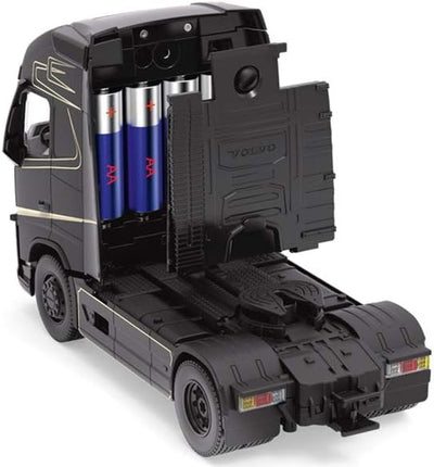 siku 6731, Volvo FH16 LKW, 1:32, Metall/Kunststoff, Schwarz, Ferngesteuert, Steuerung mit App via Bl