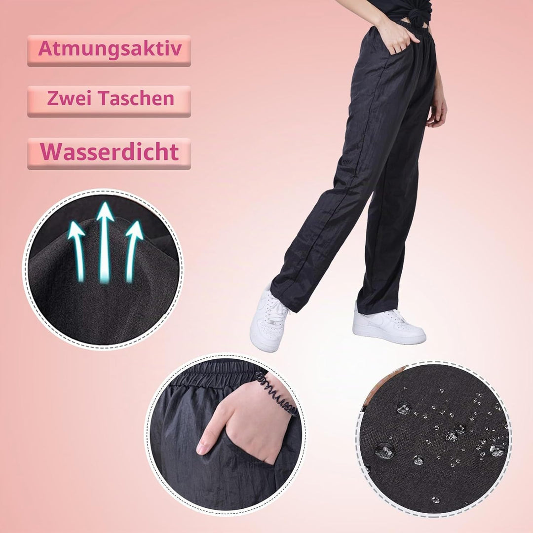 Gliitatu Uniform Hosen Wasserdicht Haarschutz Hosen für Haustierpfleger Friseur Krankenschwester (3X