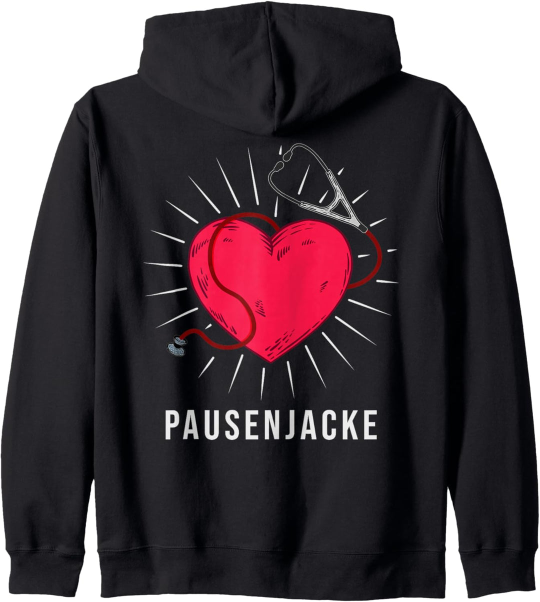 Pausenjacke für Krankenschwester und Altenpflegerinnen Kapuzenjacke