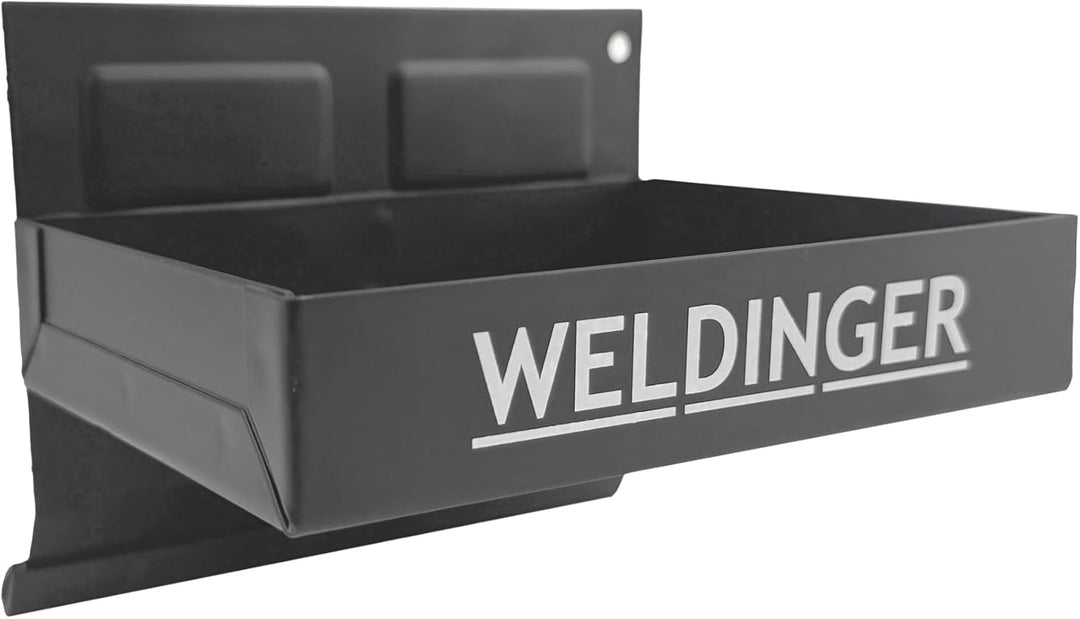 WELDINGER 3er-Set Magnetablagen klein, medium, gross, 3er-Set Magnetablage