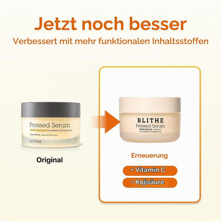 BLITHE Gold Aprikose Niacinamid Creme Glass Skin - Korean Skincare Glow Tagescreme für reife Haut, N