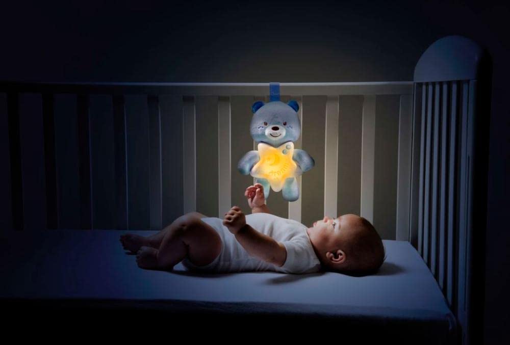 Chicco 00009156200000 Gute Nacht Bärchen, blau, Blau
