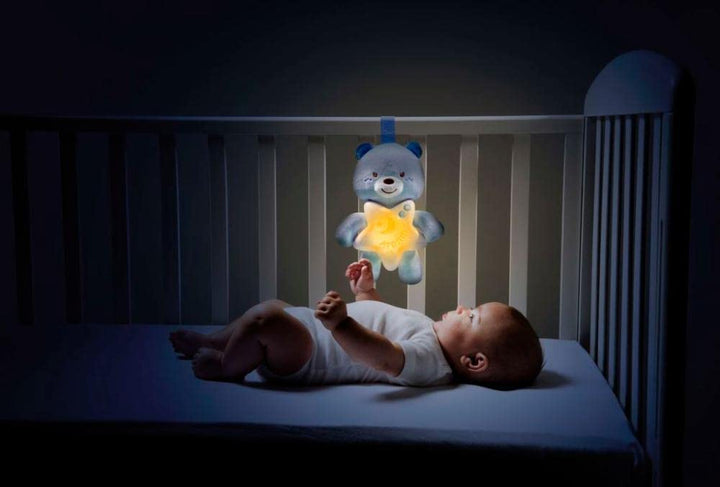 Chicco 00009156200000 Gute Nacht Bärchen, blau, Blau
