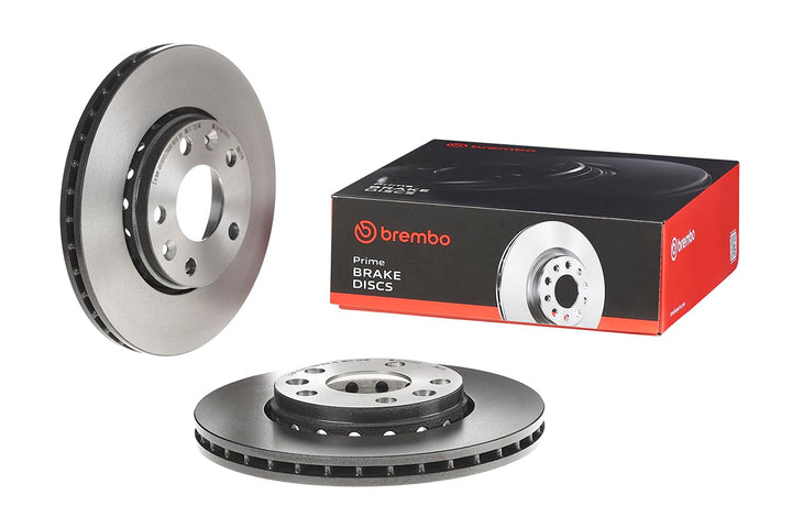 Brembo 09.A727.11 Vordere Bremsscheibe mit UV Lackierung, Anzahl 2