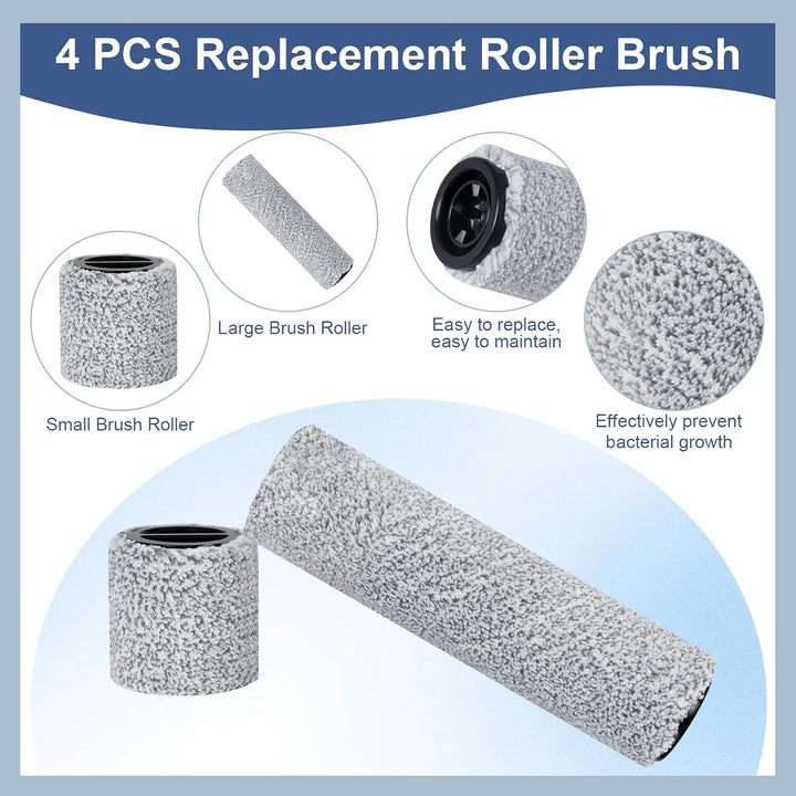 Bürstenrolle Filter Ersatzteile für Eureka RapidWash New630 / New630 Gen2 Nass Trockensauger Kabello