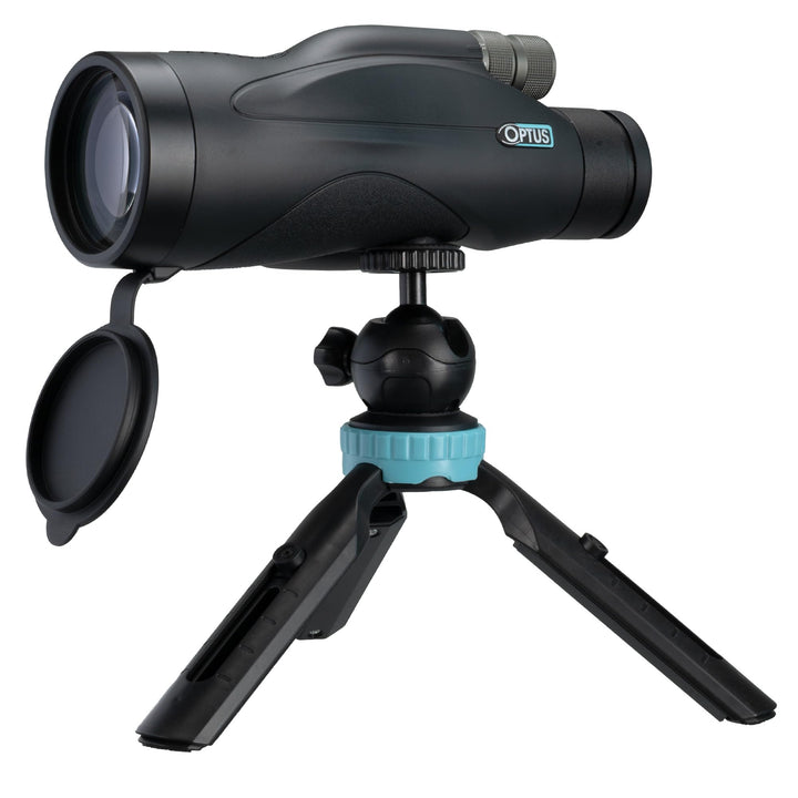 Optus Zoom Monokular 11 bis 33x56 mit Tischstativ wasserdicht stickstoffgefüllt BK7 Mehrschichtvergü