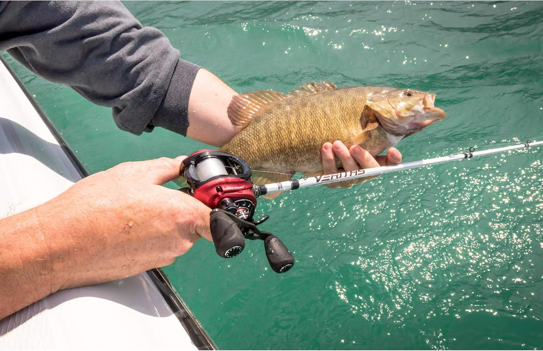 Abu Garcia Revo Rocket Low Profile Baitcast Angelrolle Left Hand, Left Hand