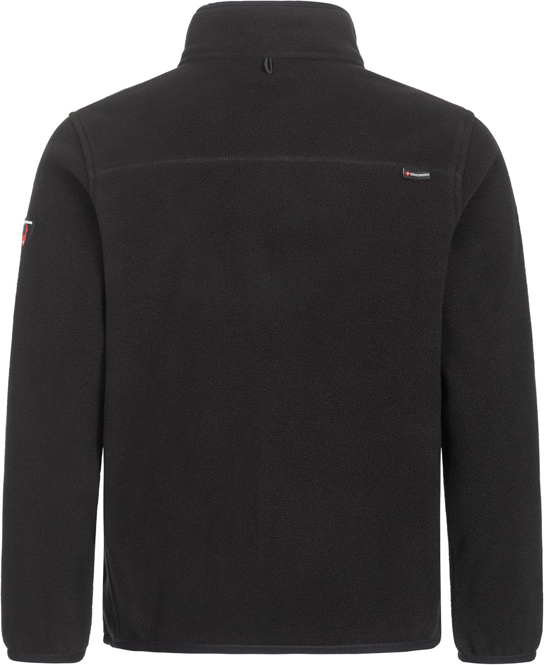 Höhenhorn Leggon Kinder Fleece Jacke Jungen Mädchen Full Zip Outdoor Freizeit 116 Schwarz, 116 Schwa