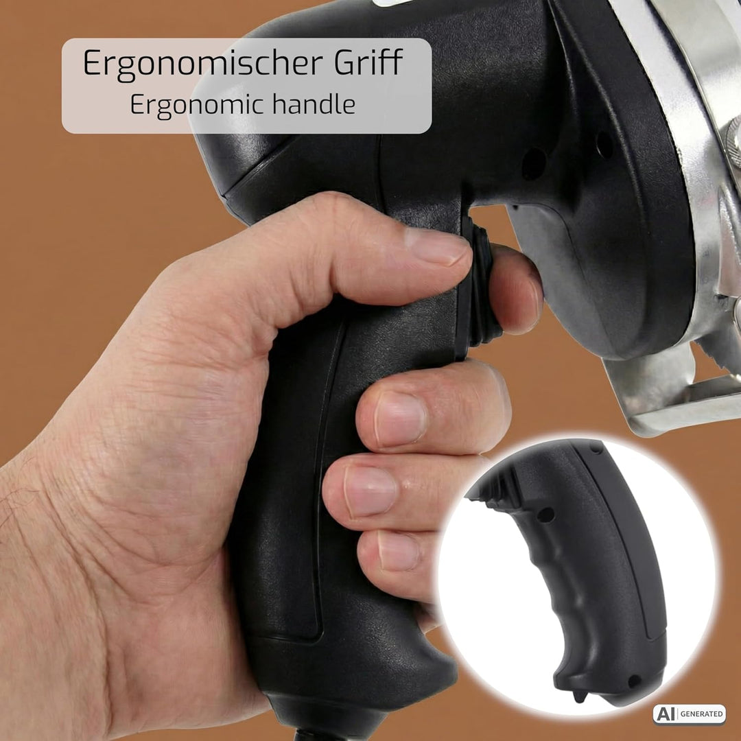 Saro 418-1020 ED 100 elektrisches Profi Schneidemesser für Döner und Gyros,