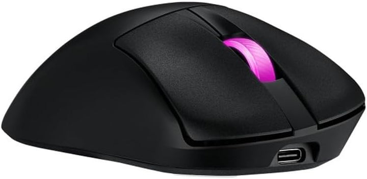 ASUS ROG Keris II Origin Wireless RGB Gaming-Maus (ergonomisch, FPS Esport 65g leicht, ROG AimPoint