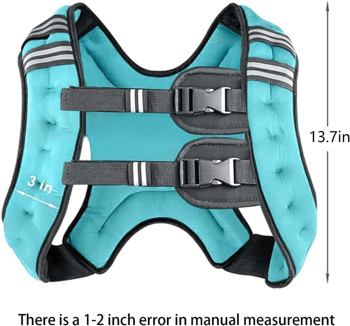 Prodigen Laufgewichtsweste für Herren, Damen, Kinder, 8, 12, 16, 20, 25, 13,6 kg, Körpergewichtswest