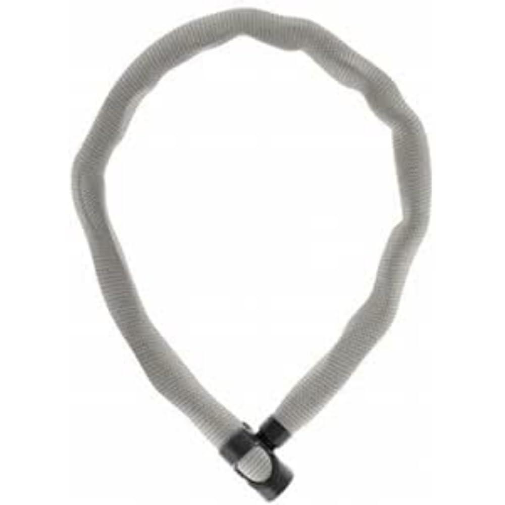 ABUS Kettenschloss IVERA Chain 7210 – Fahrradschloss mit hochflexibler IvyTex-Kunstfaserummantelung