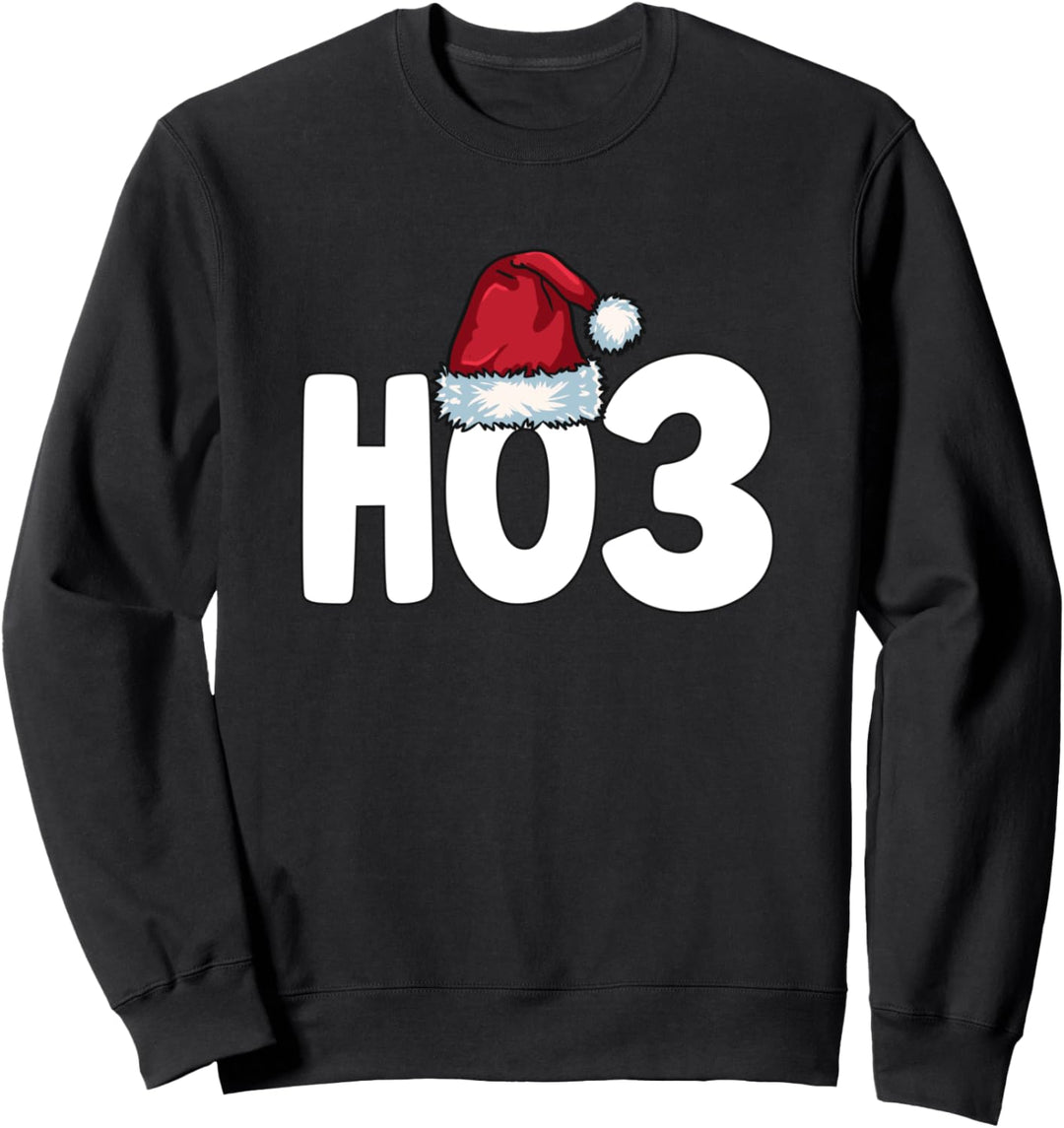 Lustiges Hässliches Weihnacht Ugly Christmas Ho3 HoHoHo Sweatshirt