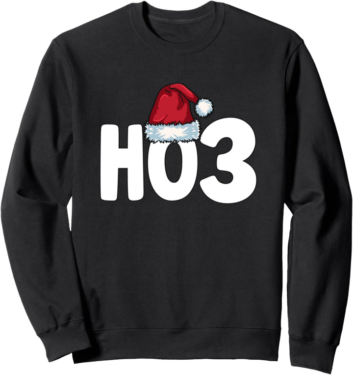 Lustiges Hässliches Weihnacht Ugly Christmas Ho3 HoHoHo Sweatshirt