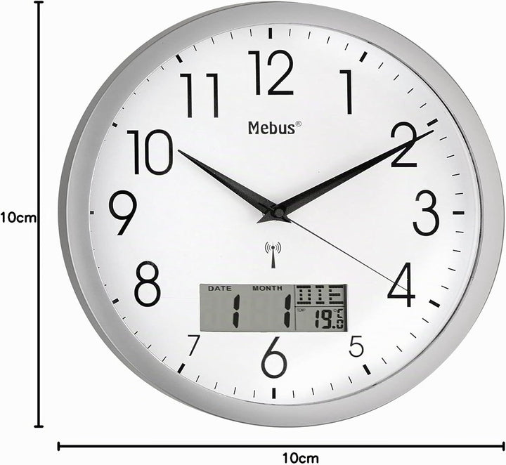 Mebus 19422 Funk-Wanduhr
