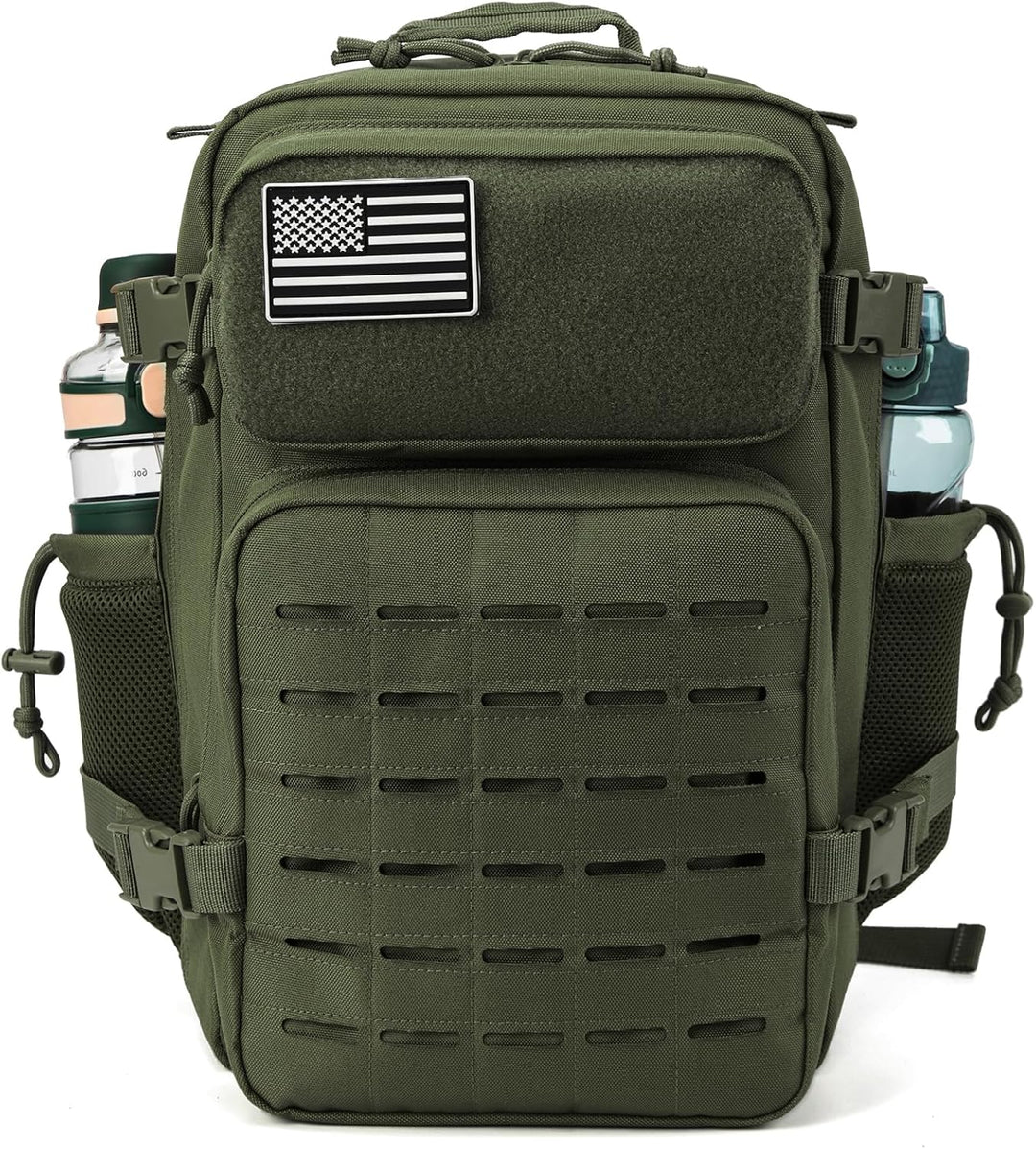 QT&QY Taktischer MilitäR Rucksack Herren Gross 25l/35l/45L Bundeswehr Rucksack 3 Tage Molle Armee Ru