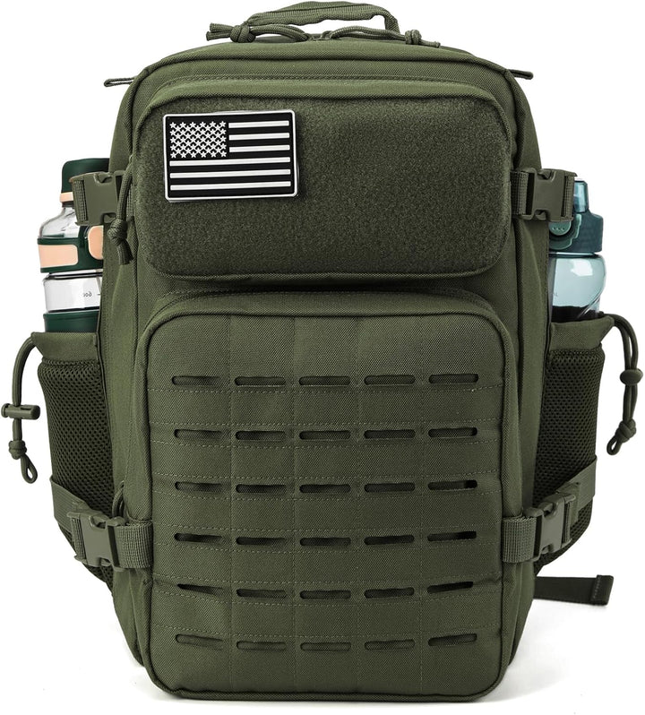 QT&QY Taktischer MilitäR Rucksack Herren Gross 25l/35l/45L Bundeswehr Rucksack 3 Tage Molle Armee Ru