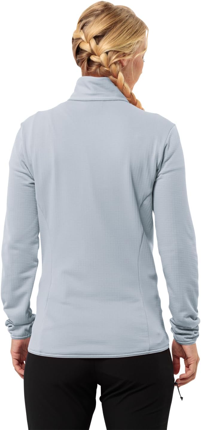 Jack Wolfskin Damen Kolbenberg Fz W Fleece-Jacke L Soft Blue, L Soft Blue