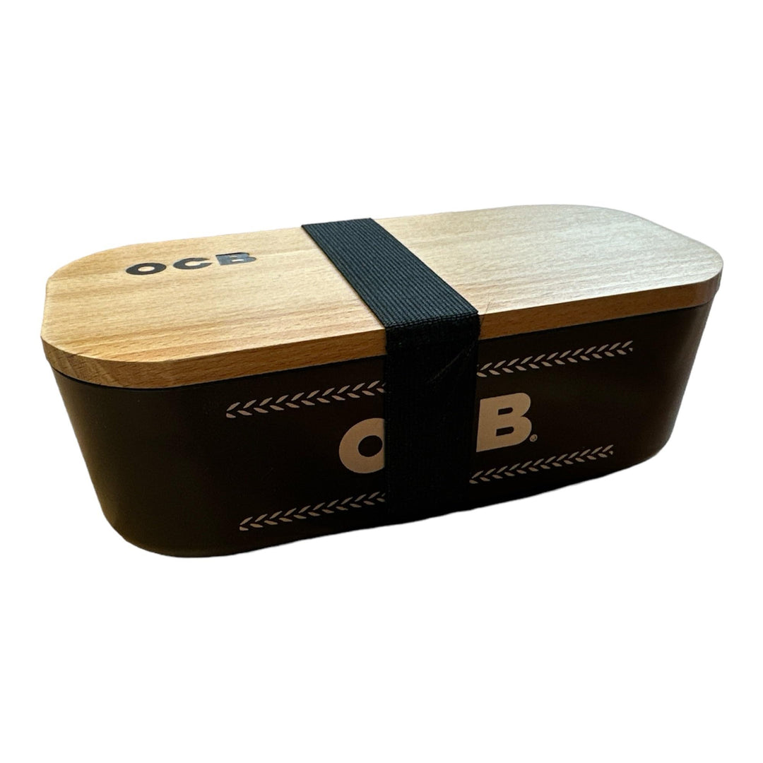 OCB 20720 Aufbewahrungsbox/Storage Box, Kunststoff/Bambus
