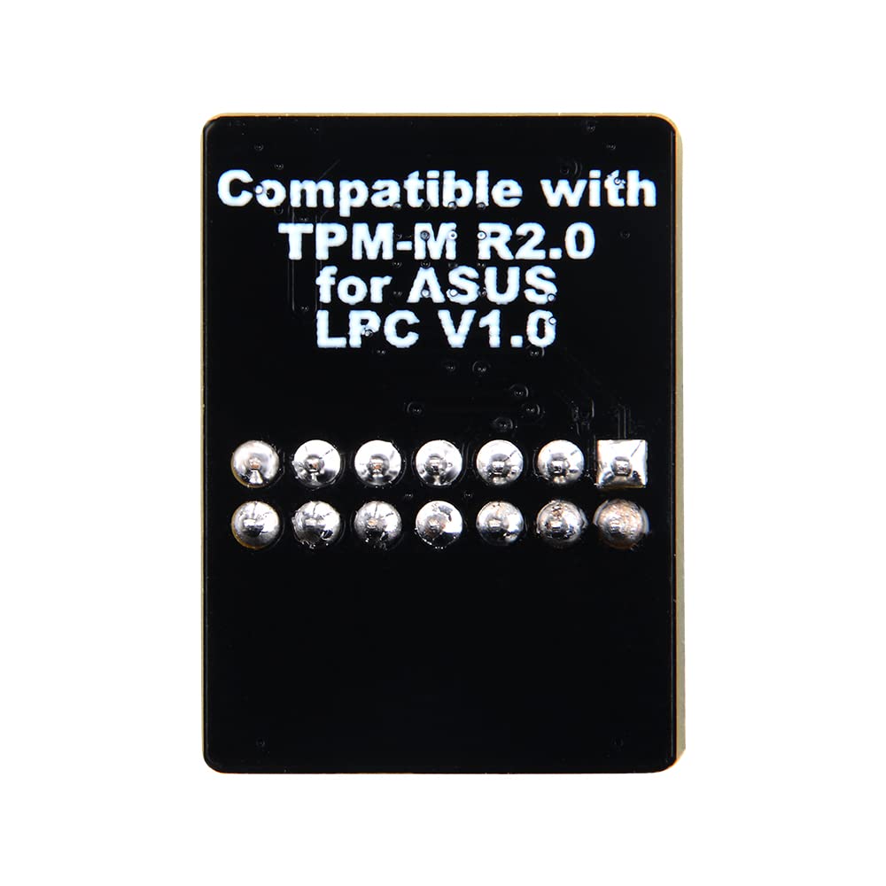 NewHail TPM2.0 Modul LPC 14Pin Modul mit Infineon SLB9665 für ASUS Motherboard kompatibel mit TPM-M