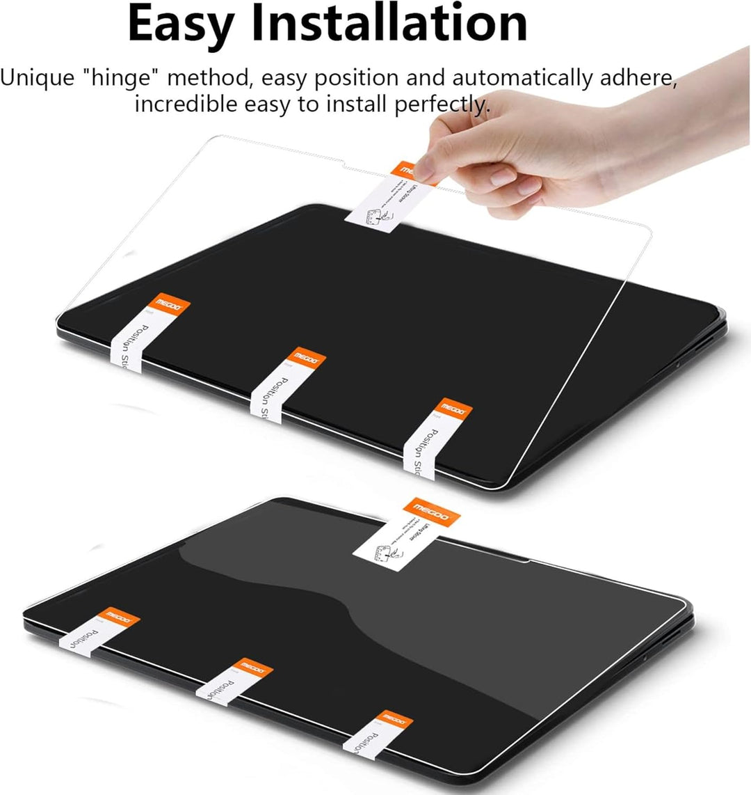 MEGOO [2 Stück] Displayschutzfolie für Microsoft Surface Laptop Studio 2/1(14,4 Zoll), einfache Inst
