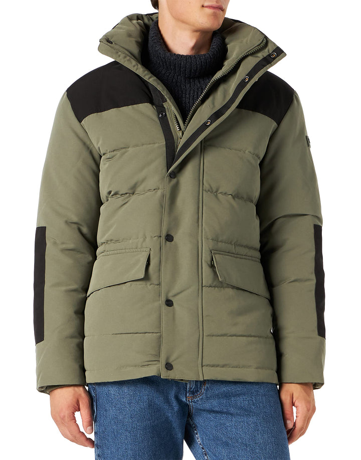 Wrangler Herren Bodyguard Jacket M Dusty Olive, M Dusty Olive