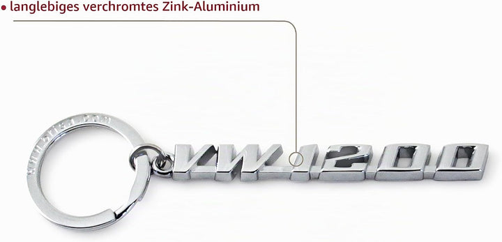 BRISA VW Collection - Volkswagen Metall Schlüssel-Anhänger-Ring Schlüsselbund-Accessoire Keyholder i