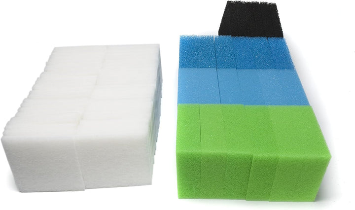 LTWHOME Feinfilter, Kohlefilter, Grobfilter, Medium und Polyfilter Serie Passend für Juwel Jumbo/Bio