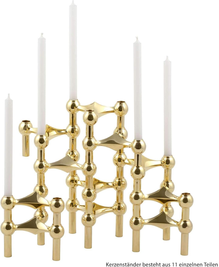 STOFF Nagel - Candle Holder - Solid Brass
