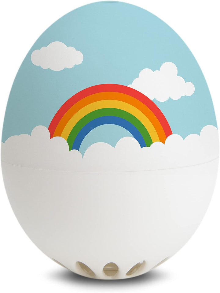 Regenbogen PiepEi - Singende Eieruhr zum Mitkochen - Eierkocher für 3 Härtegrade - Gute Laune Gesche