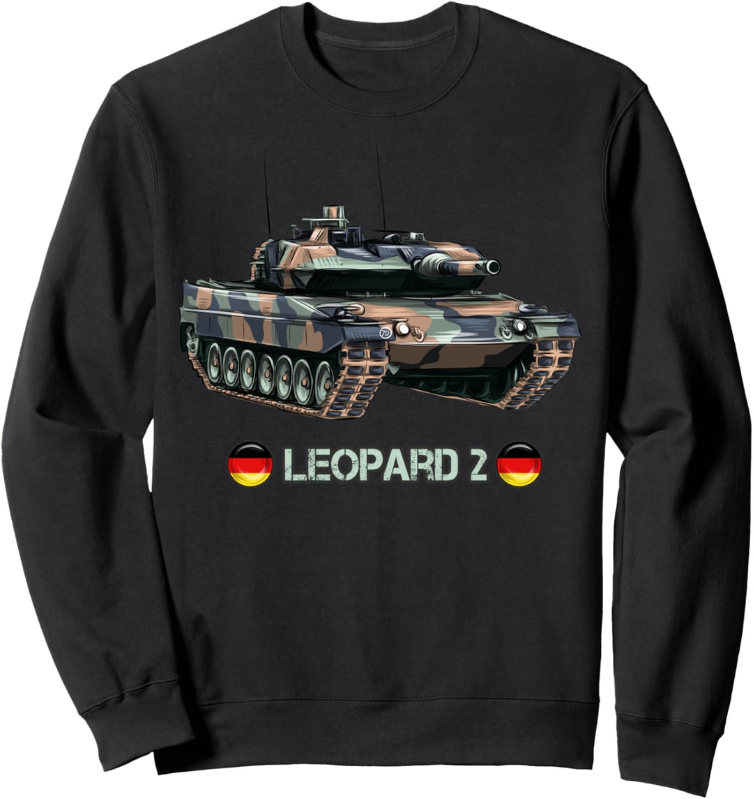 Moderner deutscher Kampfpanzer Leopard 2 Sweatshirt