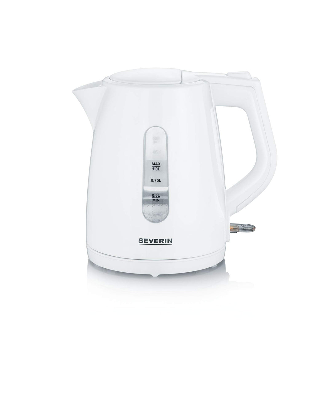 SEVERIN Wasserkocher 1,0 L, leistungsstarker und kompakter Wasserkocher in hochwertigem Design, elek