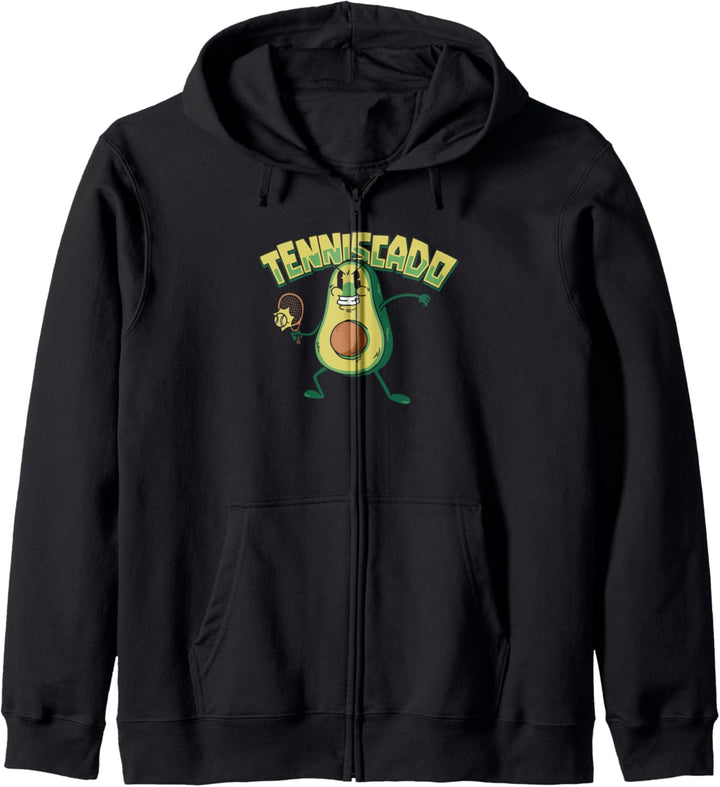 Tennis Tennisschläger - Tennisball Tennisspieler Kapuzenjacke
