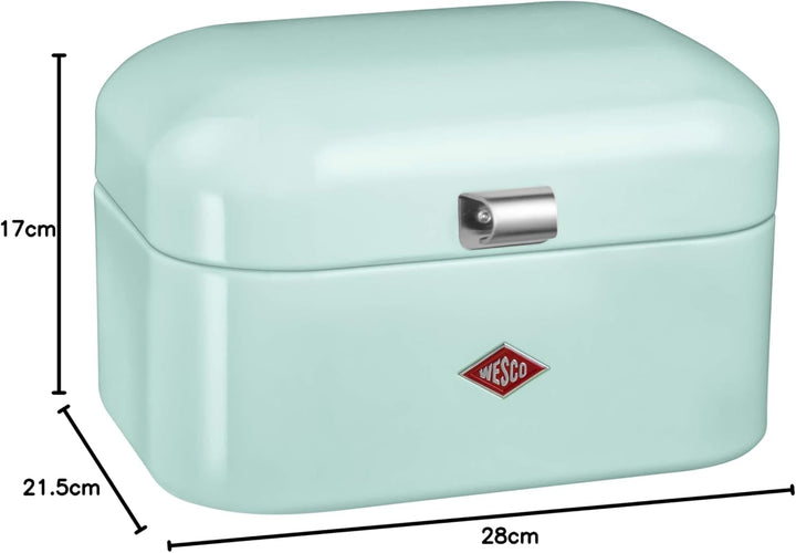 WESCO 235101-51 Brotkästen, Mint, 22 x 26,8 x 17,5cm, Mint