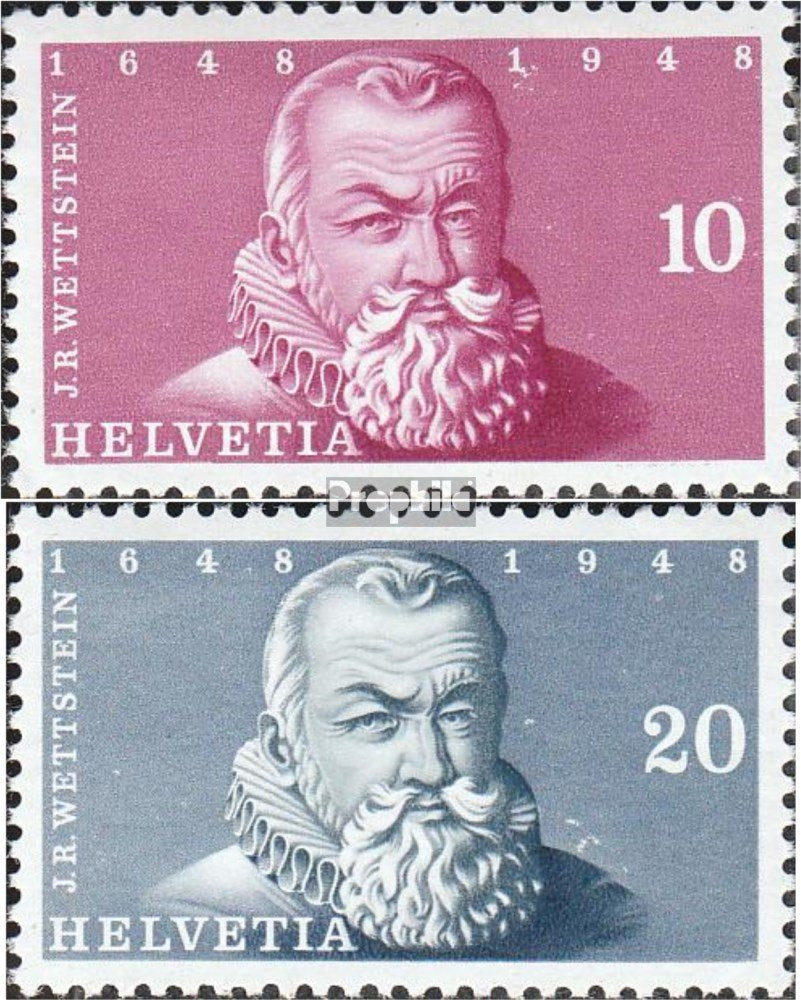 Prophila Collection Schweiz 512-513 (kompl.Ausgabe) 1948 IMABA Basel (Briefmarken für Sammler)