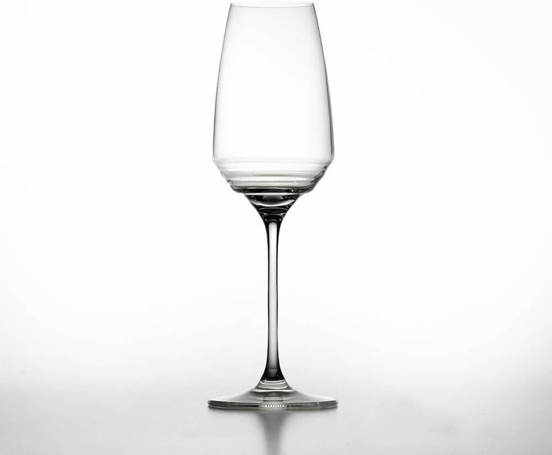 Zafferano Esperienze - Glasflöte, Weinverkostungs-Set, Hergestellt aus Kristallglas, cl 38 h 245mm d