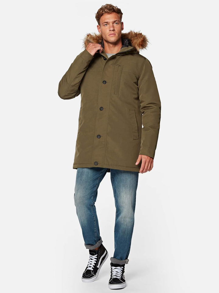 Mavi Herren Hooded Jacket Jacke XX-Large (Herstellergrösse: XX-Large/) Grün (Sea Turtle 29754), XX-L