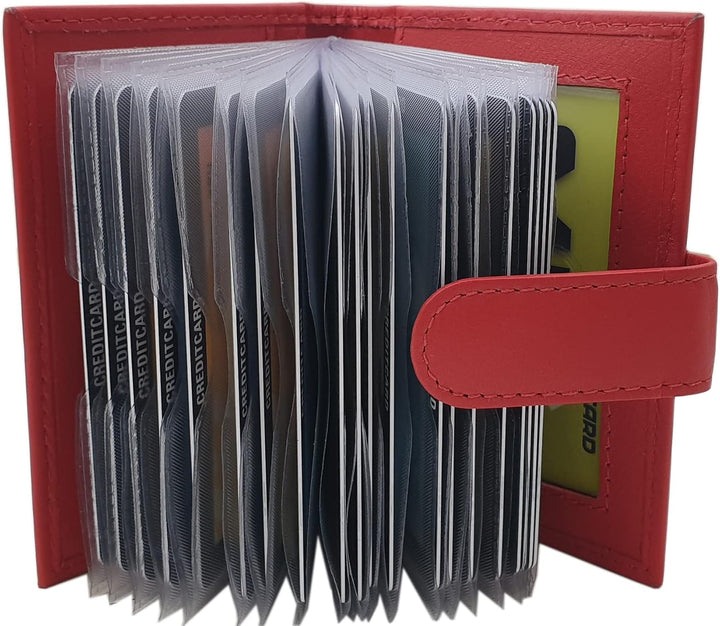 myledershop XXL Kalbsleder Kreditkartenetui/Kartenetui/Visitenkartenetui/Scheckkartenetui/Kartenmäpp