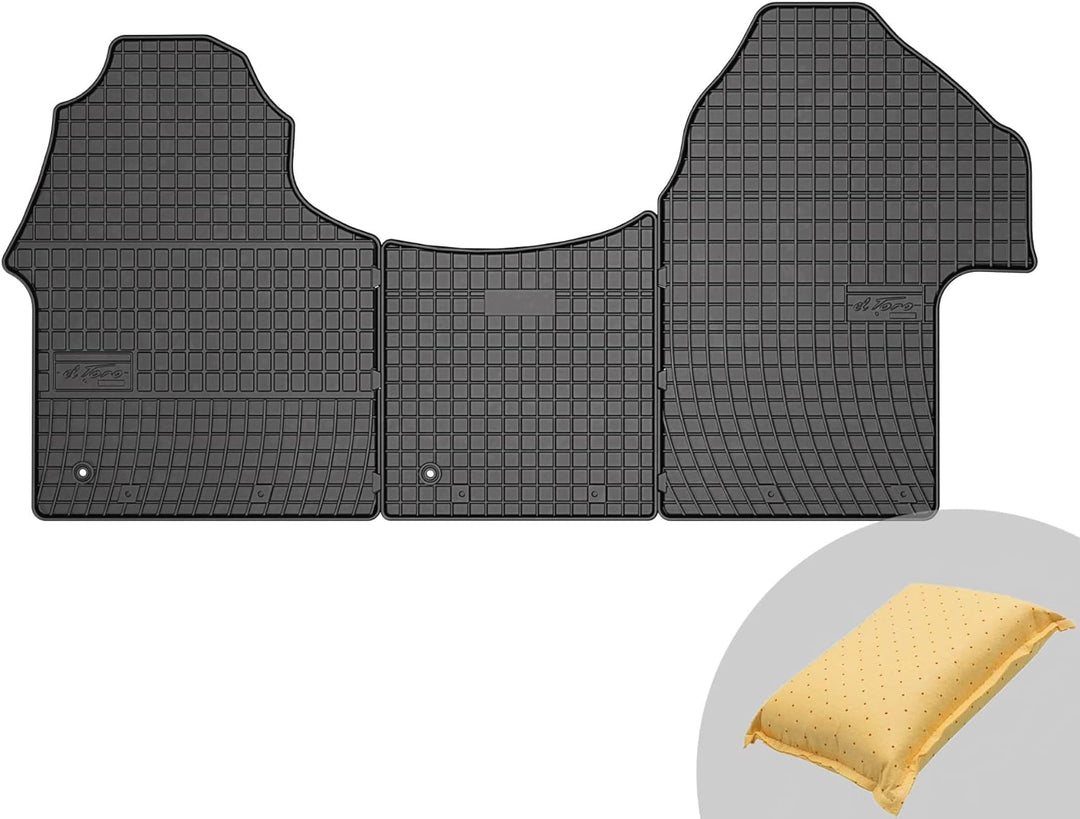 FROGUM EL Toro Gummimatten Ganzjähriges-Set von Autofussmatte Auto Fussmatten für Mercedes-Benz Spri