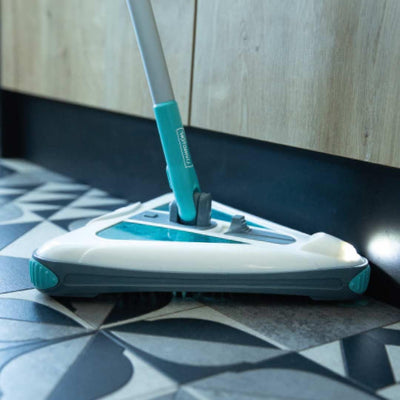 Livington Deeper Sweeper - kabelloser Akku Bodenreiniger mit 4 rotierenden Bürsten - Triangle-Design