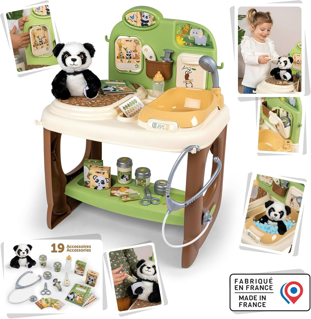 Smoby - Tierarzt Klinik - Spielset für angehende Tierärzte - Mit vielen Zubehörteilen und Funktionen