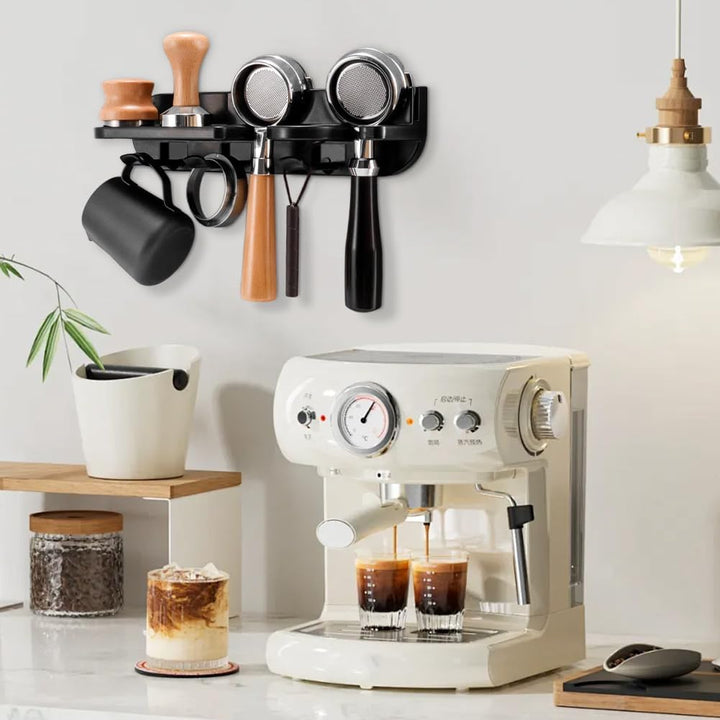 58mm Kaffee Tamperstation – Siebträger Zubehör, Barista Zubehör, Espresso Zubehör für DeLonghi Dedic