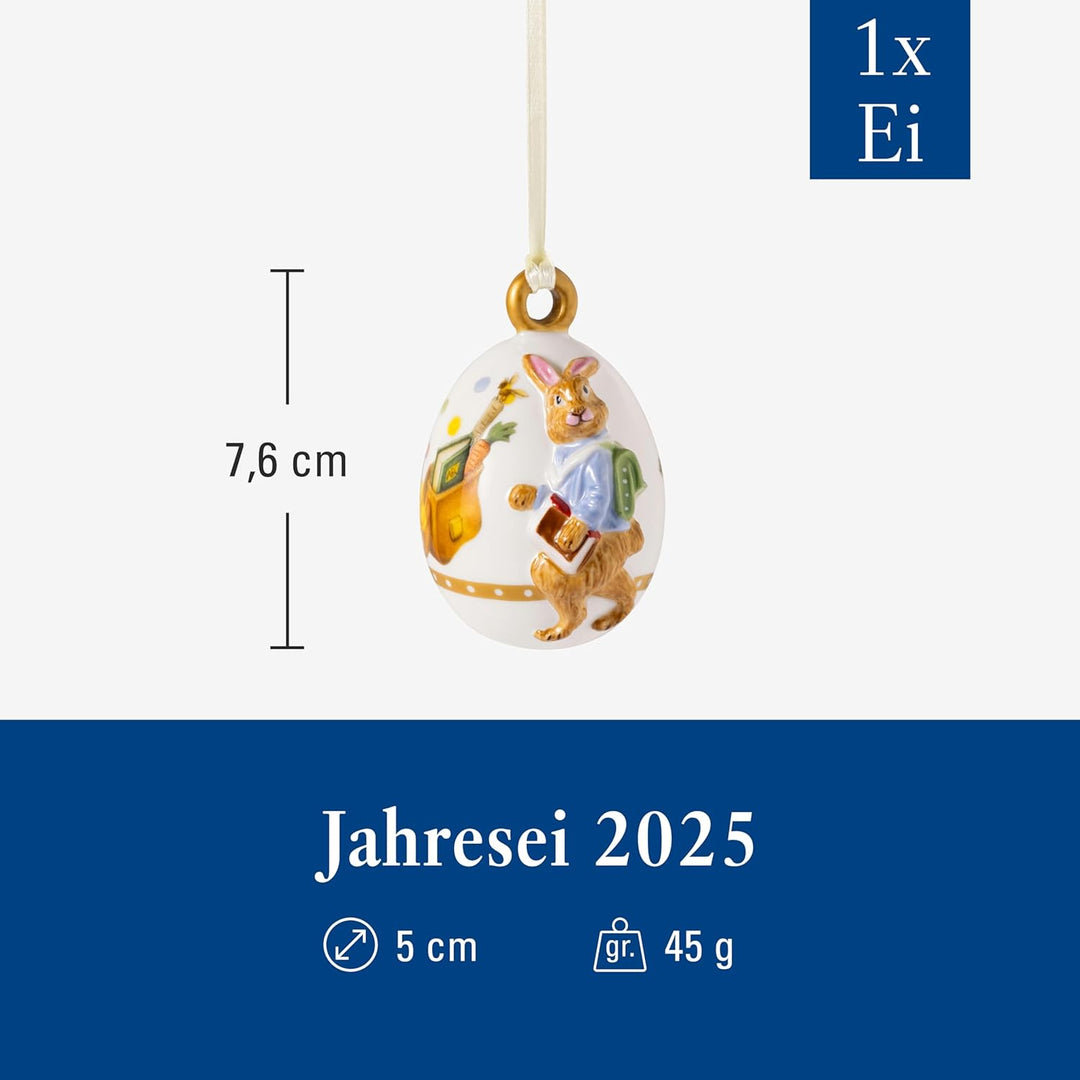 Villeroy & Boch – Annual Easter Edition Jahresei 2025 Bunt, Ornament Ostern zum Aufhängen, Ostern De