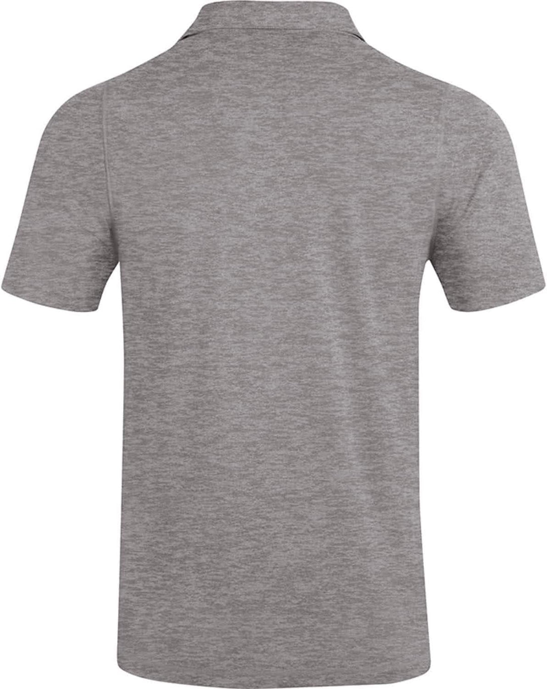JAKO Herren Polos Polo Premium Basics, marine meliert, XXL, 6329 S Grauschwarz, S Grauschwarz