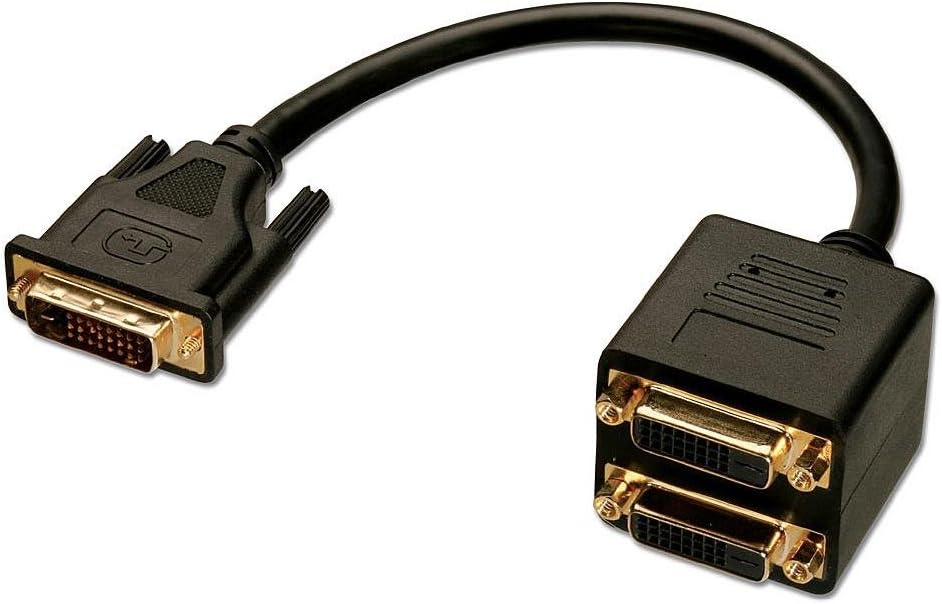 LINDY 41215 DVI-D Splitterkabel, 2 Port