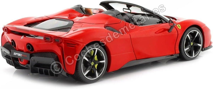 Bburago - Sammlermodell, 18016CAR, Rosso Corsa 322