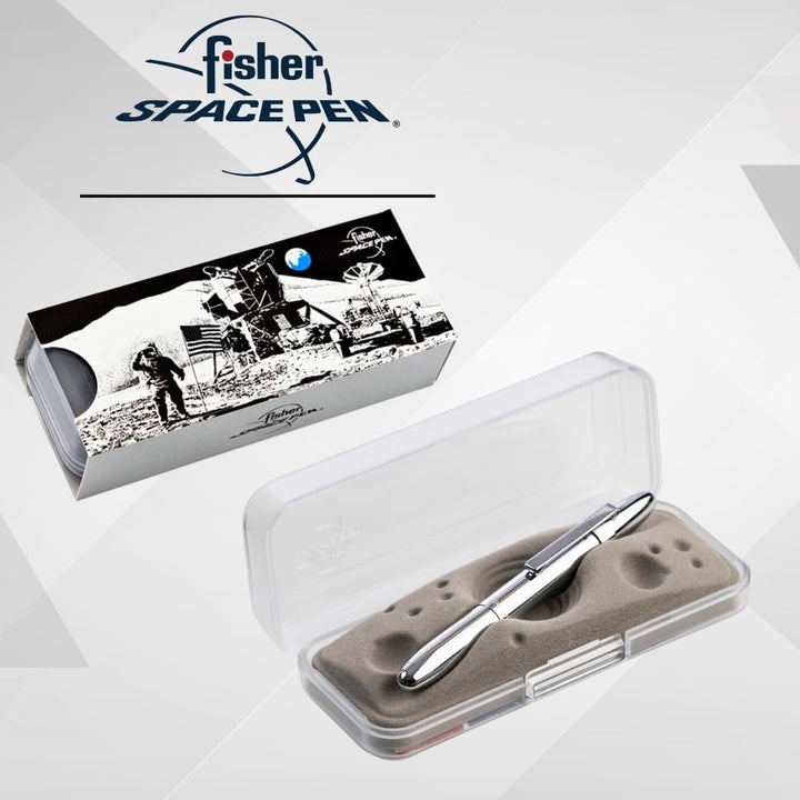 Fisher Space Pen 400 Cl mittel schwarz 1pièce (S) – Kugelschreiber (schwarz, chrom, mittel, 1 Stück